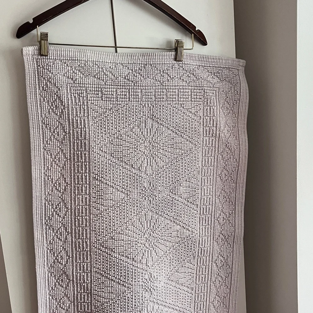 Anthropologie Misona Stonewashed Cotton Bath Mat NWOT